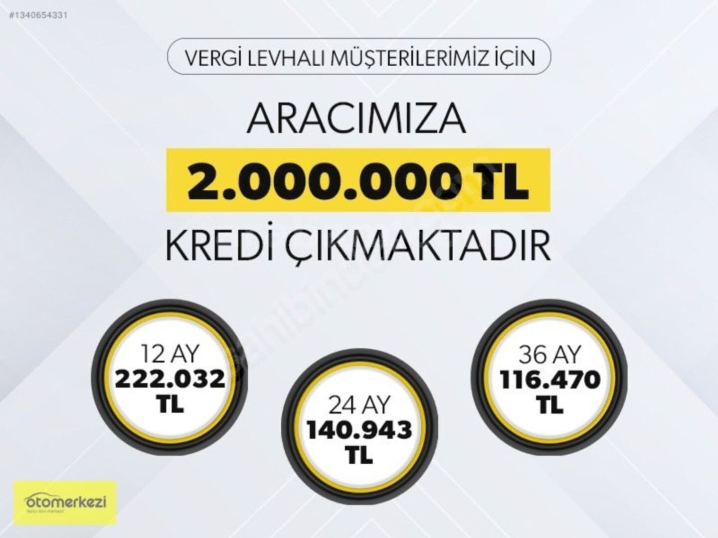 OTOMERKEZİ'NDEN %25 PEŞİN 36 AY VADE-K.KARTI 12 TAKSİT - BOYASIZ 3