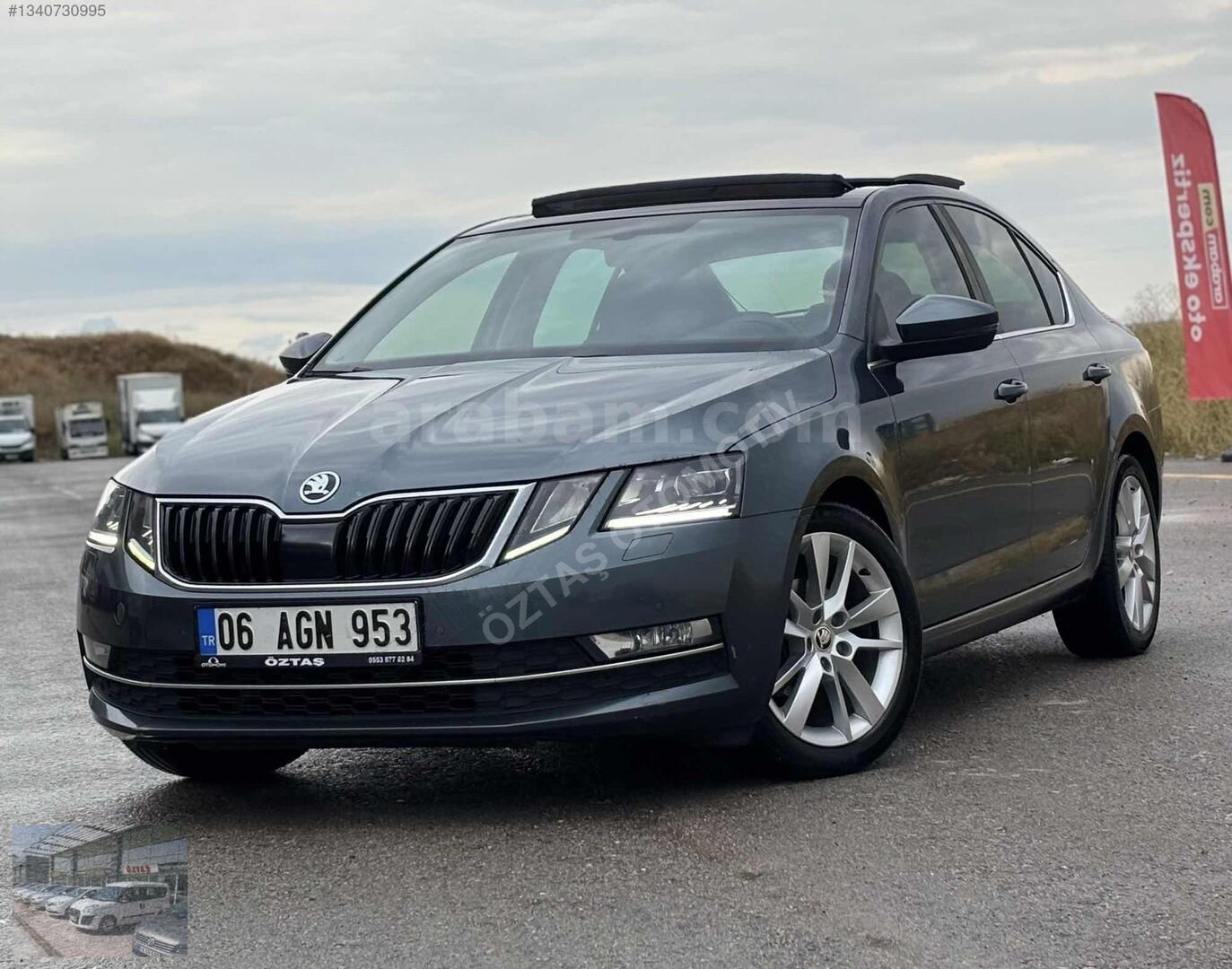 ANINDA KREDİ 2017 SKODA OCTAVIA 1.4 TSI SPORT SUNROOF HATASIZ 5