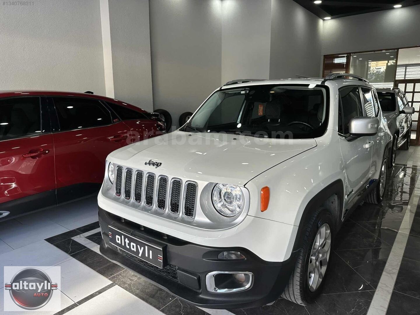 ALTAYLI-JEEP-RENEGADE 1.6DIZEL LİMİTED MANUEL 6İLERİ 130000KM 2