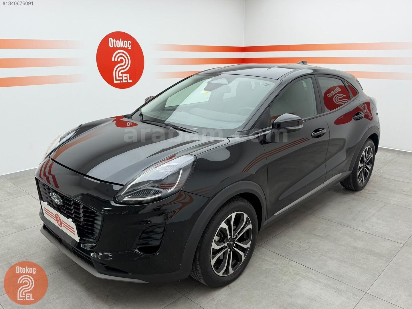 OTOKOÇ 2. EL DENİZLİ'DEN FORD PUMA TITANİUM Hybrid 44.723 KM 3
