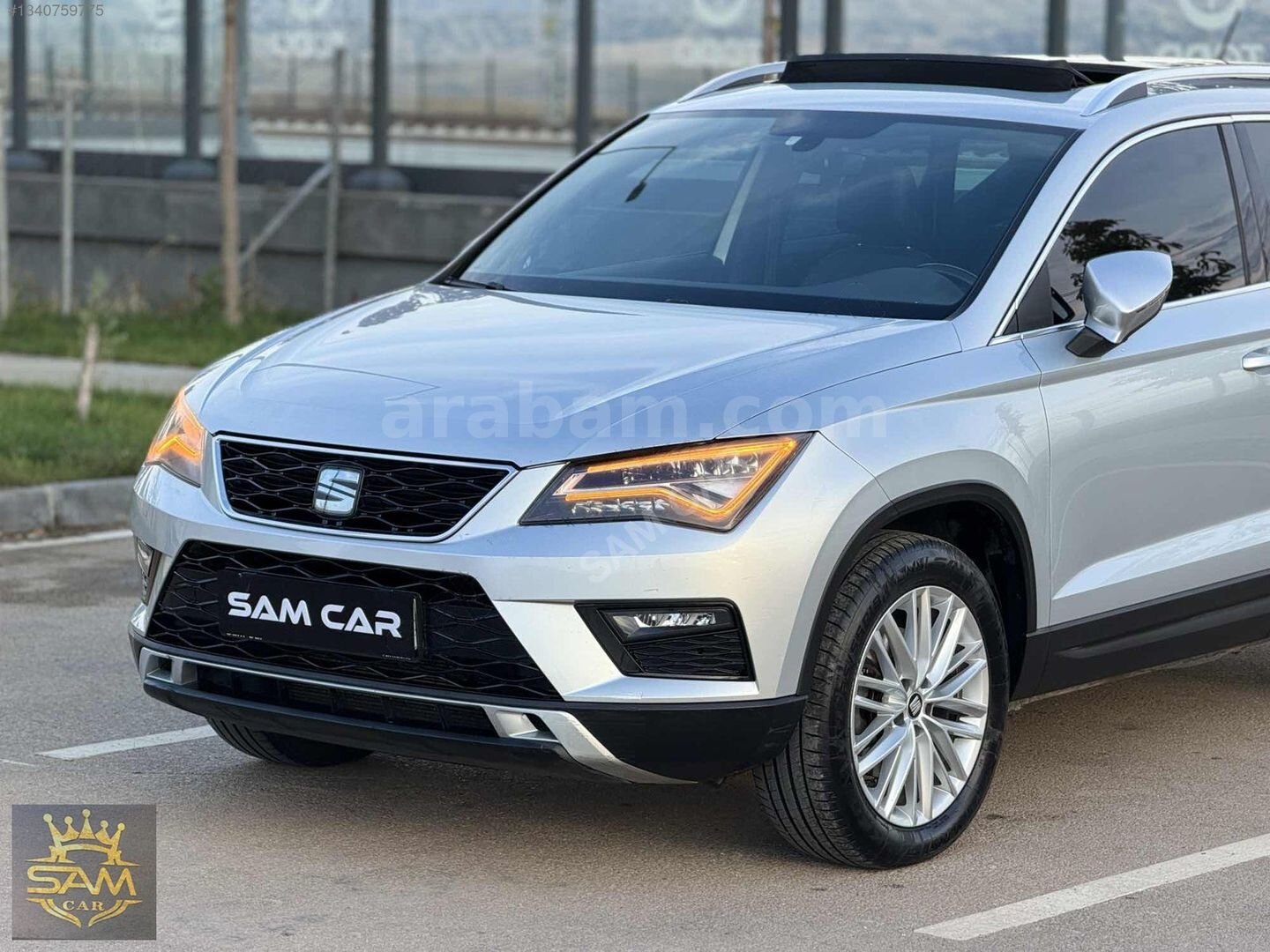 "Sam Car'dan"2017 Model..1 Parça Boyalı..Bakımlı..Cam Tavanlı 4