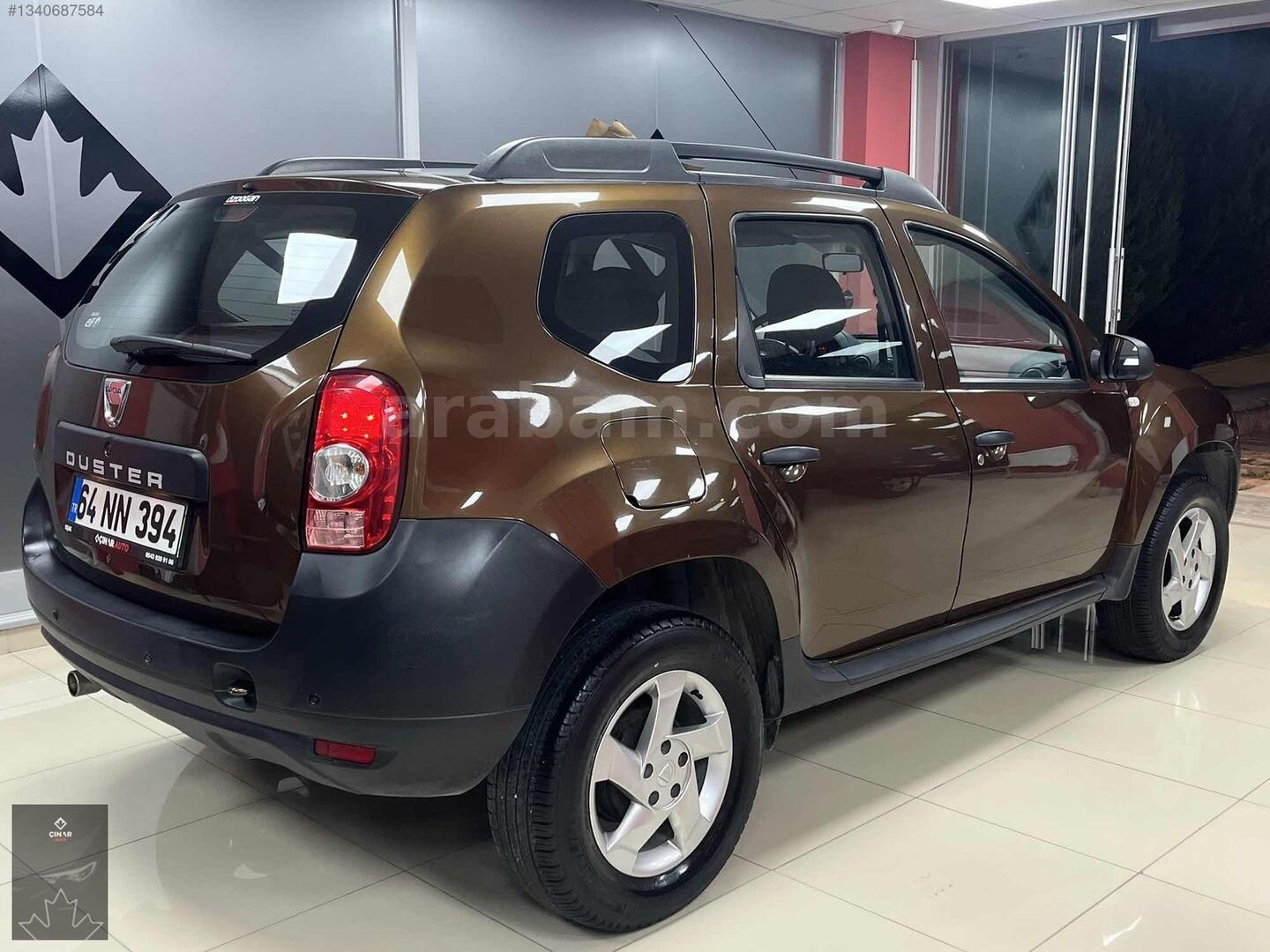ÇINAR'DAN DACİA DUSTER 40.000 KM NOKTA HATASIZ//İLK EL// 5