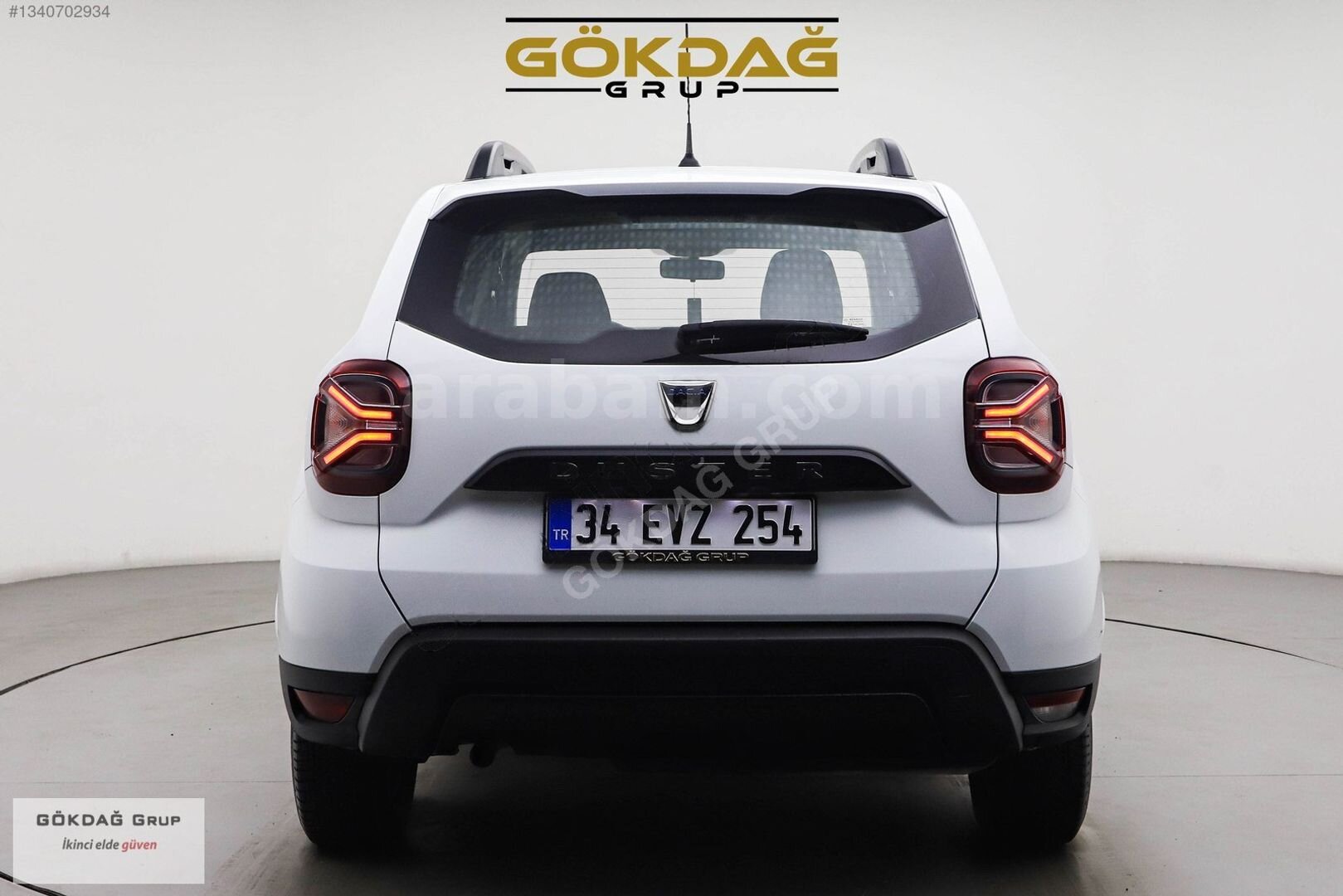 2021 YENİ KASA ORJİNAL 132 BİN KM DUSTER 4X4 1.5 BLUEDCİ COMFORT 5