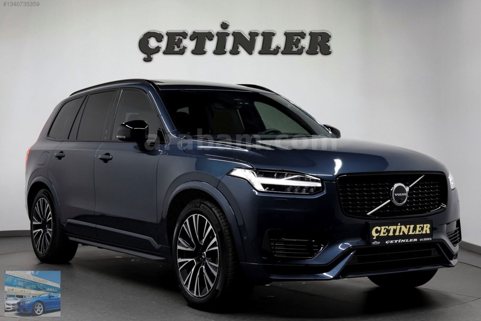ÇETİNLER'DEN 2024 MODEL VOLVO XC90 2.0 T8 RECHARGE PLUS DARK 1