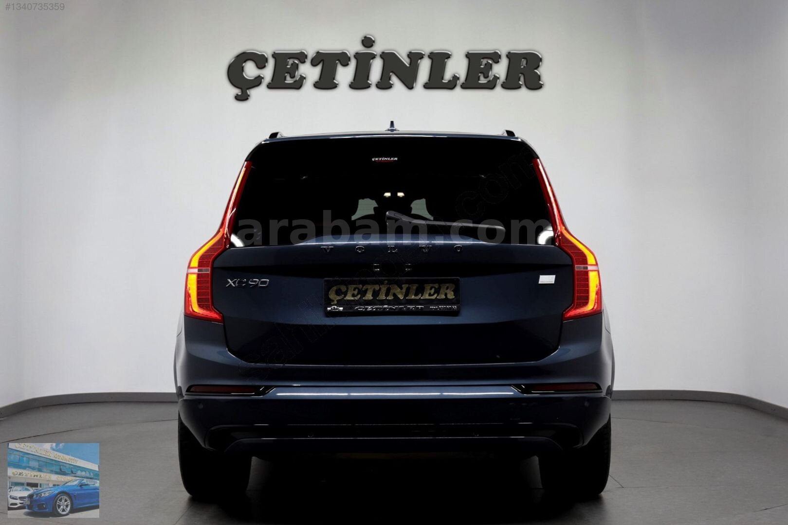 ÇETİNLER'DEN 2024 MODEL VOLVO XC90 2.0 T8 RECHARGE PLUS DARK 5