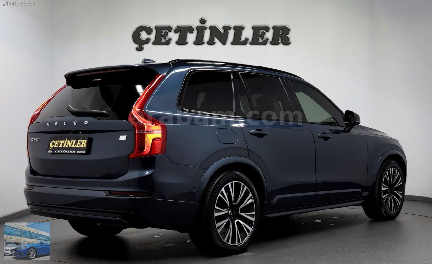 ÇETİNLER'DEN 2024 MODEL VOLVO XC90 2.0 T8 RECHARGE PLUS DARK 4