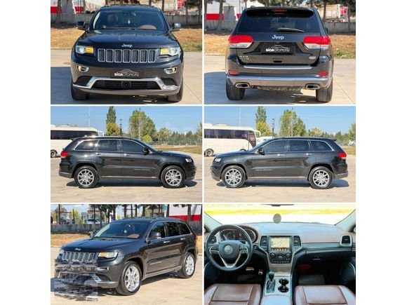 Galeriden Jeep Grand Cherokee 3.0 CRD Summit 2016 Model Çanakkale