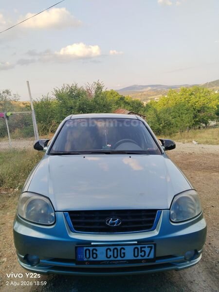 Sahibinden temiz bakımlı Hyundai Accent 1.6 Admire 2004 Model