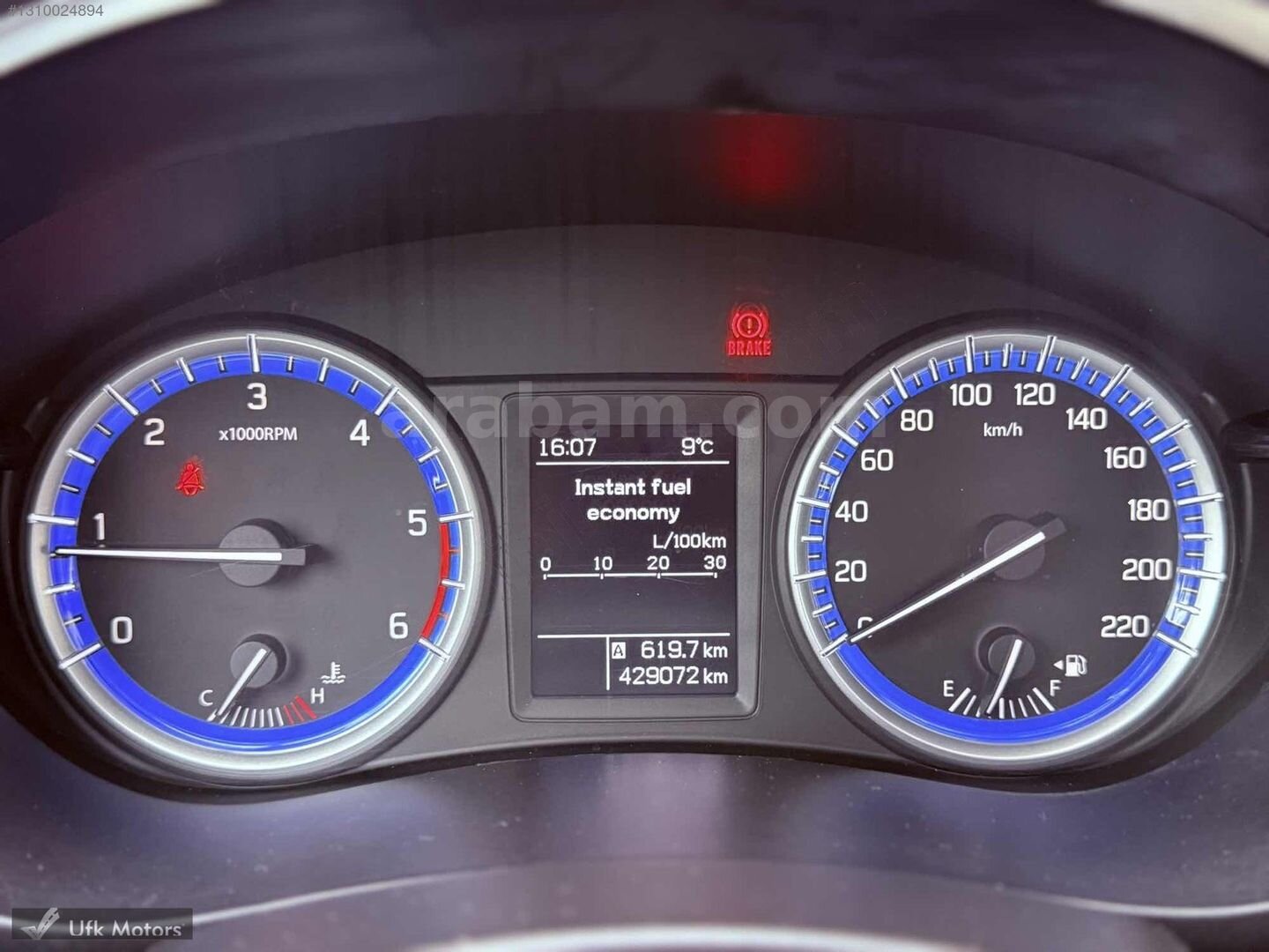 '' SUZUKİ Sx4 - S-CROSS 1.6 DDIS GL PLUS FULL DONANIM '' 5