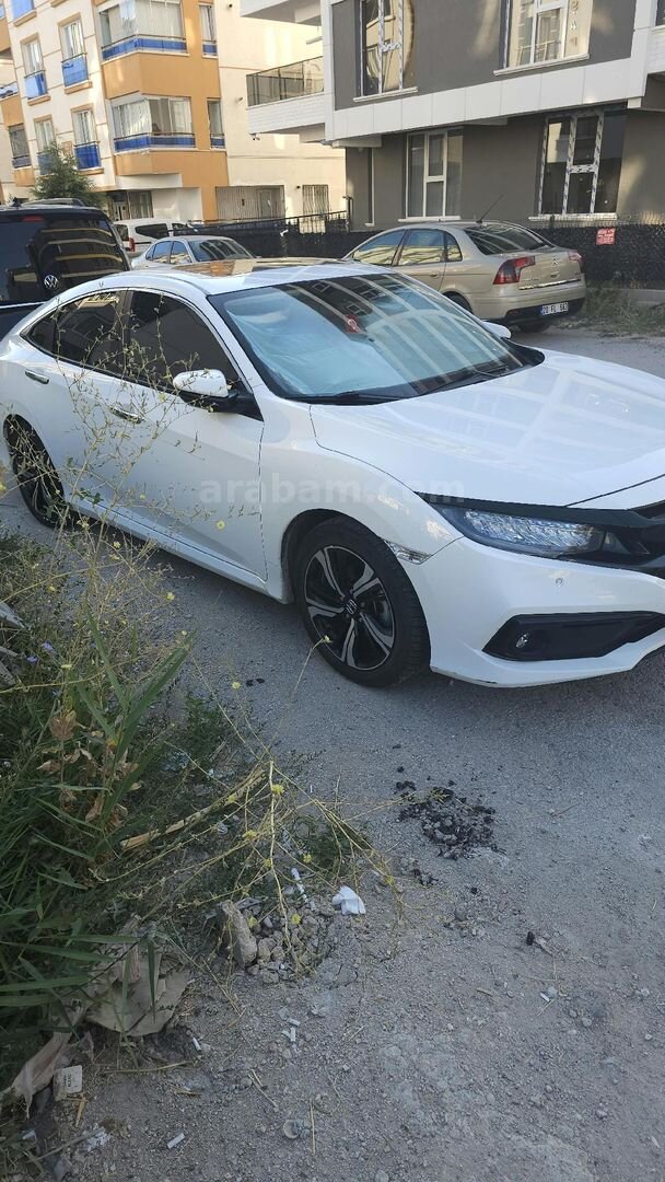 Sahibinden Honda Civic 1.6i VTEC ECO Executive 2021 Model 90.000 km Beyaz 6