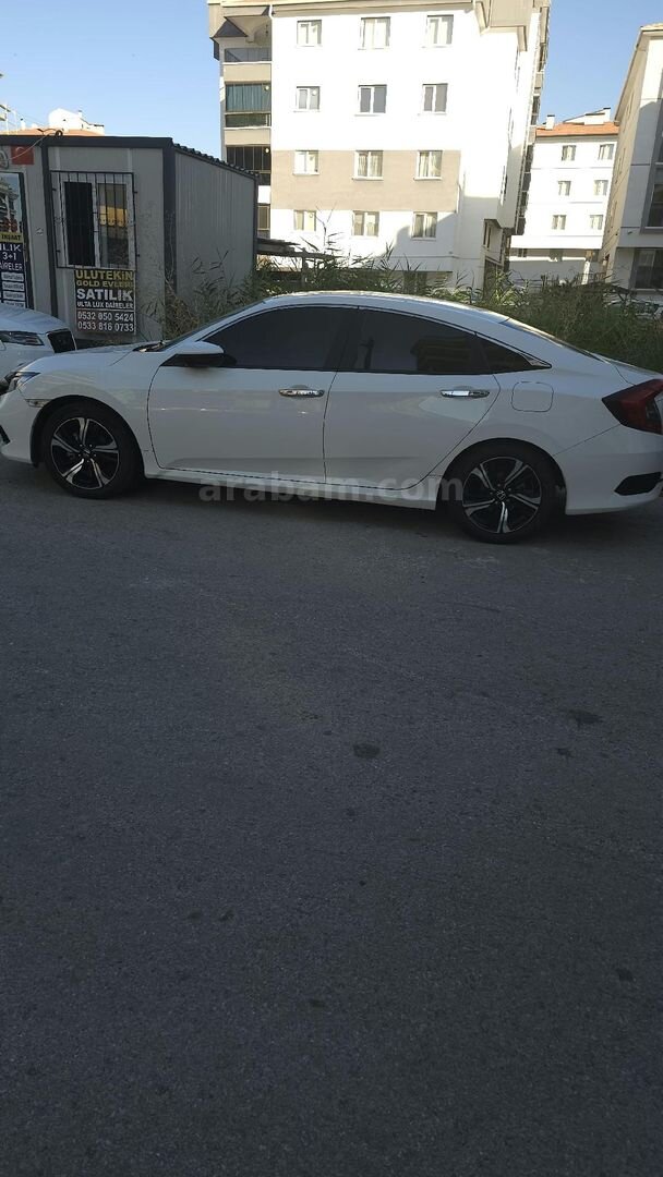 Sahibinden Honda Civic 1.6i VTEC ECO Executive 2021 Model 90.000 km Beyaz 5