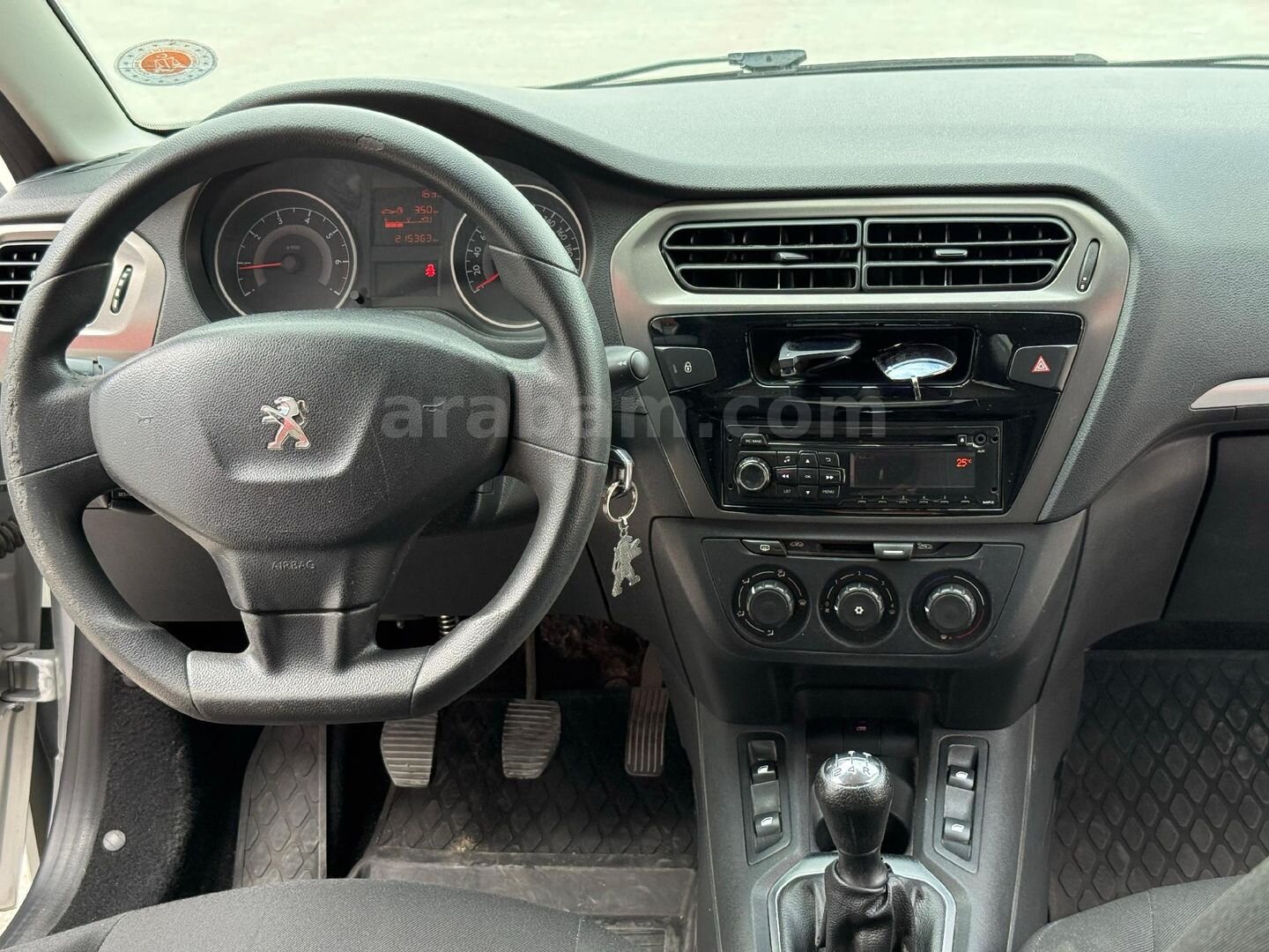 Sahibinden Peugeot 301 1.6 HDi Active 2012 Model Konya 216.000 km Gri (metalik) 4