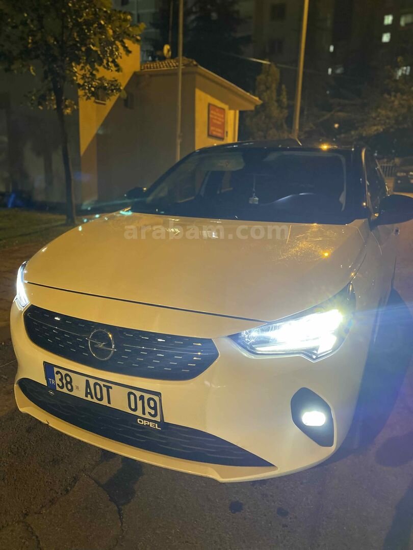 Sahibinden Opel Corsa 1.2 T Elegance 2023 Model 30.000 km Beyaz 2