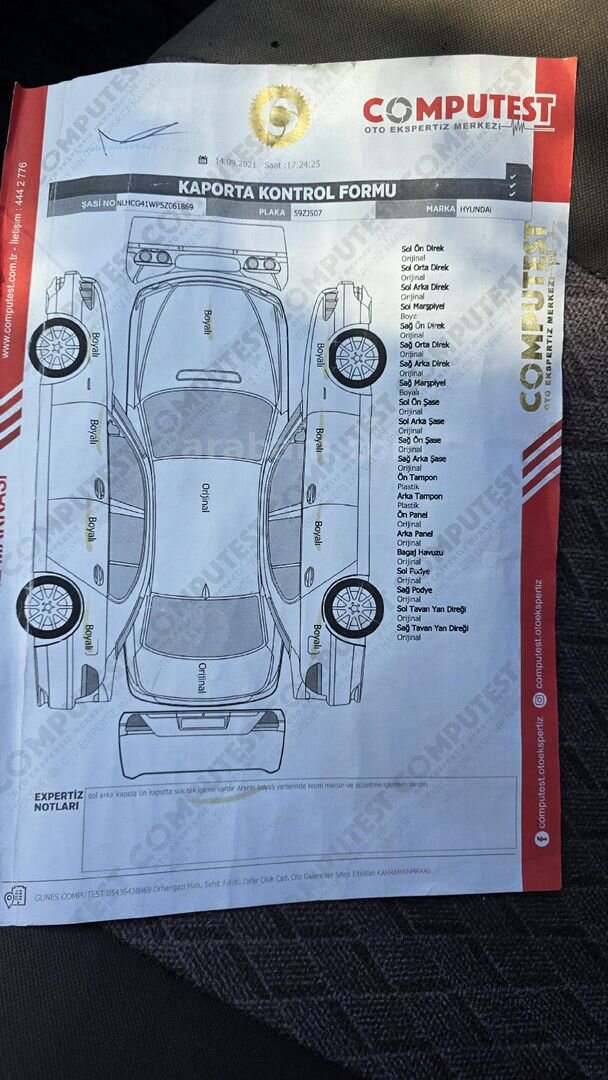 Sahibinden Hyundai Accent 1.5 CRDi Admire 2005 Model 6