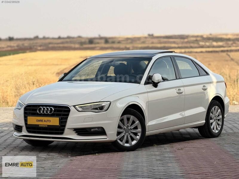 2014 AUDİ A3 1.6TDİ ATTRACTİON CAM TAVAN HATASIZ TERTEMİZ 3
