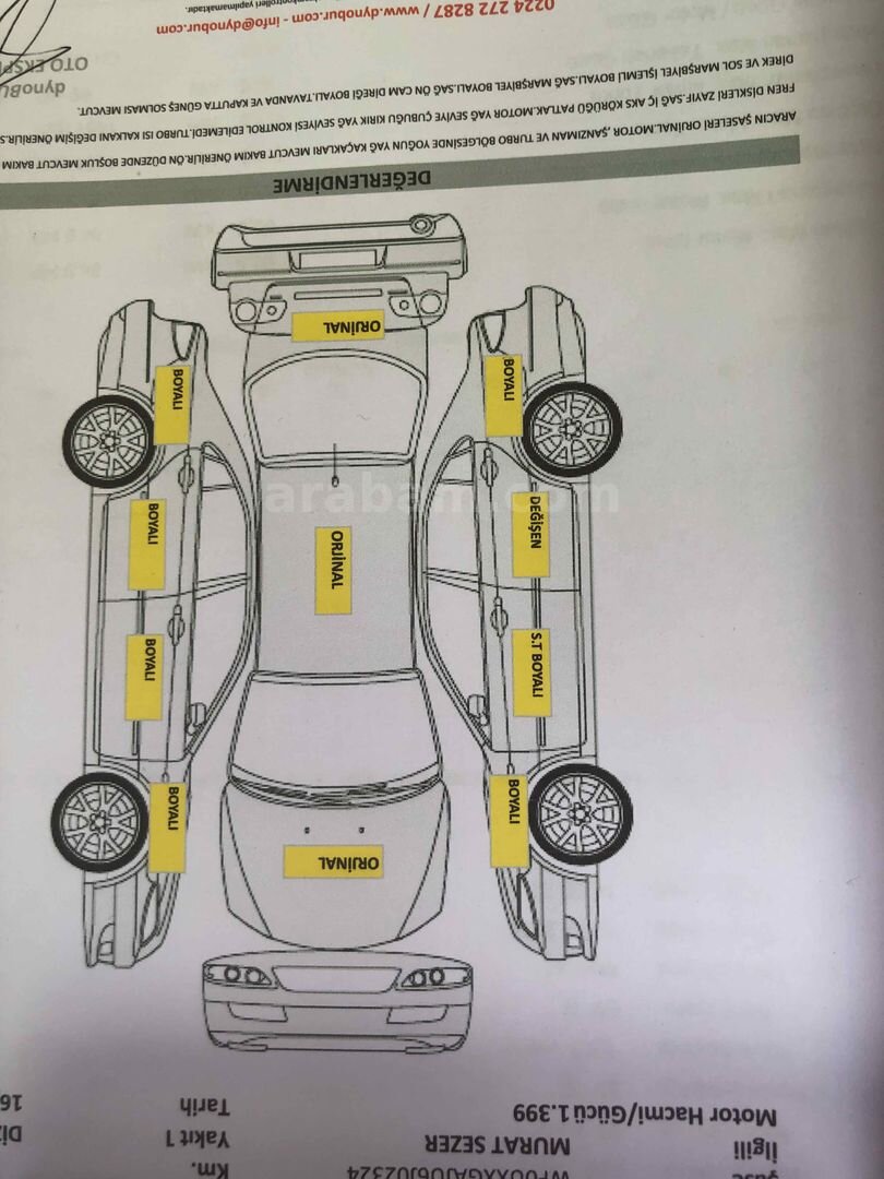 Sahibinden Ford Fusion 1.4 TDCi Comfort 2006 Model 7