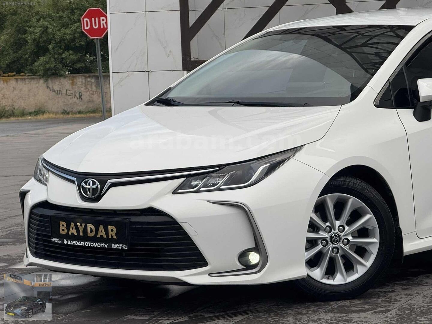 Galeriden Toyota Corolla 1.6 Flame 2019 Model Kayseri 124.861 km Beyaz 4