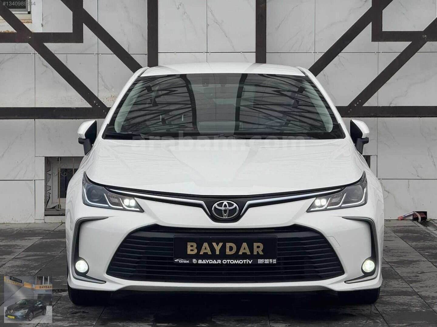 Galeriden Toyota Corolla 1.6 Flame 2019 Model Kayseri 124.861 km Beyaz 2