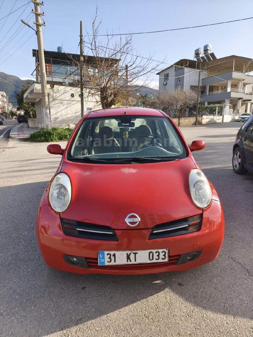 Sahibinden Nissan Micra 1.2 Tekna M 2004 Model 255.000 km Kırmızı 1