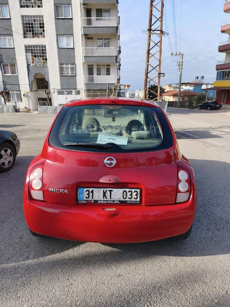 Sahibinden Nissan Micra 1.2 Tekna M 2004 Model 255.000 km Kırmızı 2
