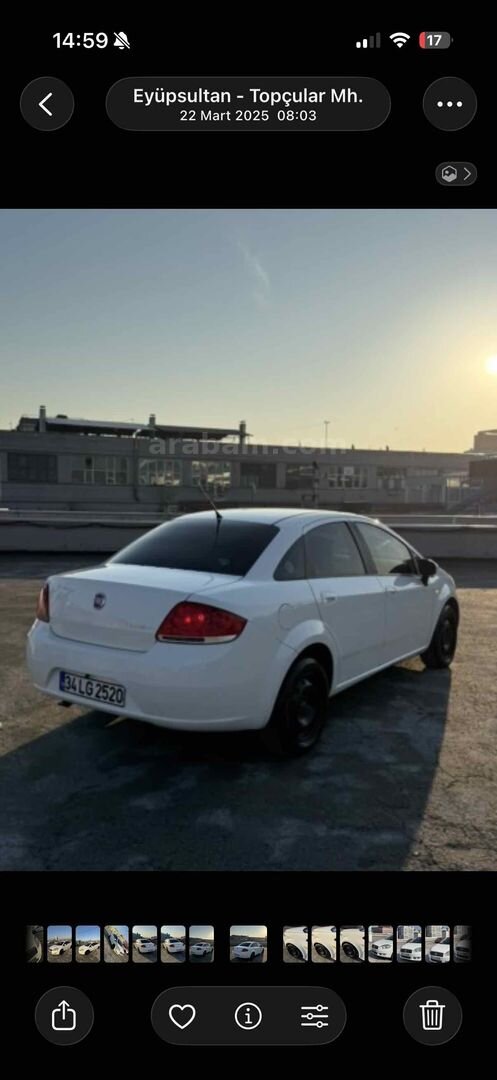 Sahibinden Fiat Linea 1.3 Multijet Active Plus 2014 Model 3