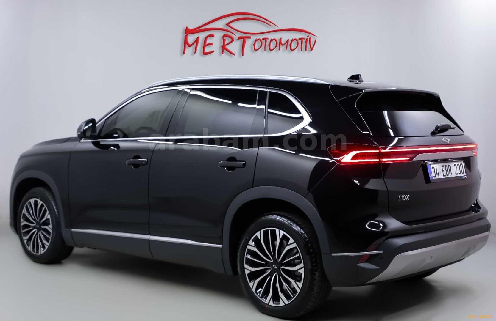 26'TOGG/T10X/SİYAH-İÇBEJDERİ/CMTVN/E.BAGJ/4KLTKISTM/HYLT/360CMR/ 7