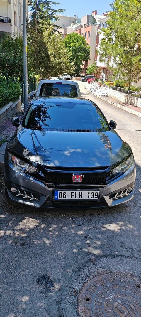 Sahibinden Honda Civic 1.6i VTEC Eco Elegance 2019 Model Ankara 156.000 km Füme 2
