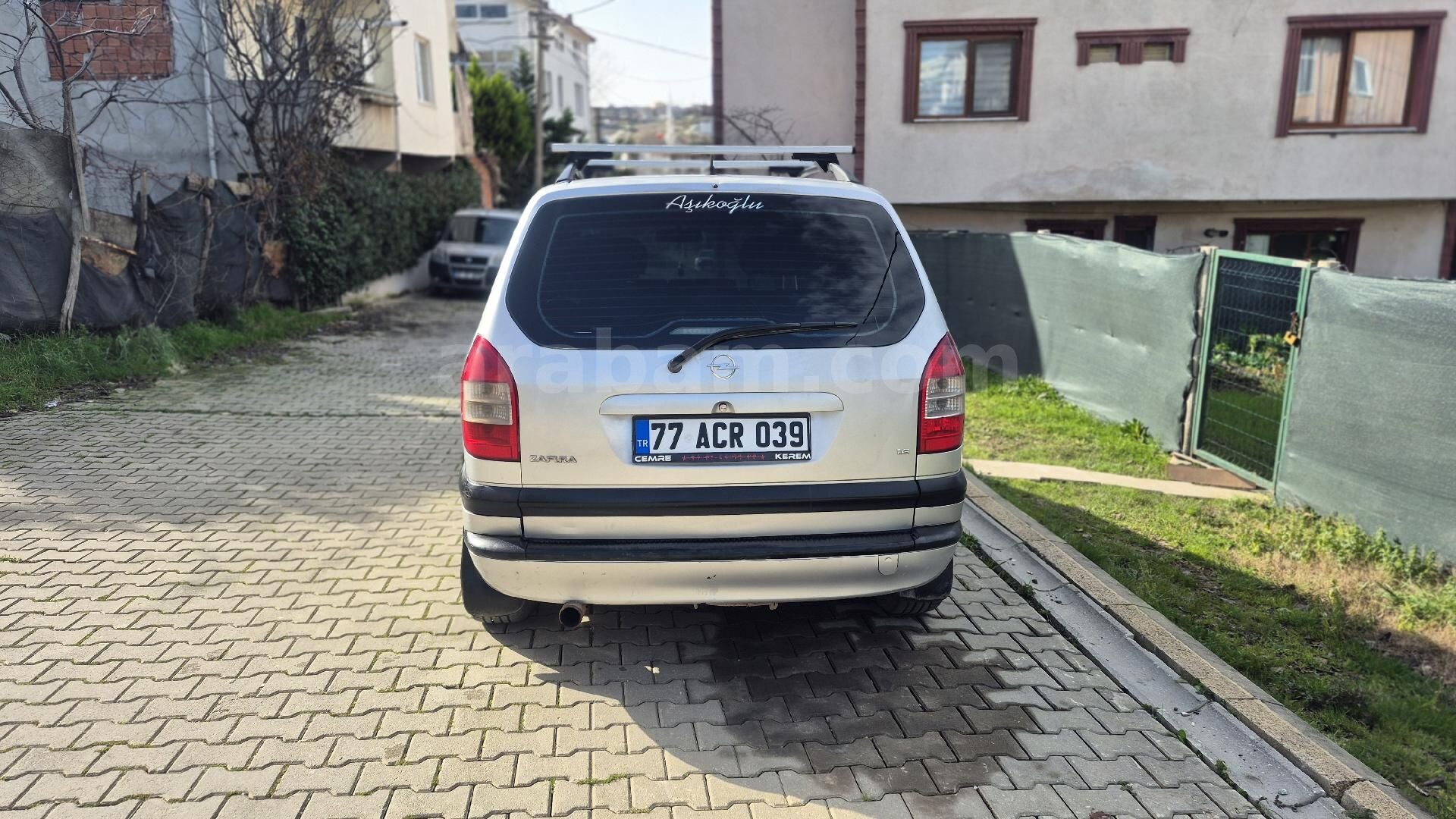 Sahibinden Opel Zafira 1.6 edition 2004 Model Gri (metalik) 5