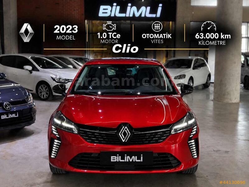 Galeriden Renault Clio 1.0 TCe Evolution 2023 Model Ankara 63.000 km Kırmızı