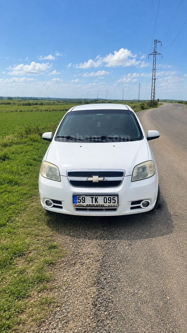 Sahibinden Chevrolet Aveo 1.4 SX 2008 Model 203.000 km Beyaz 2