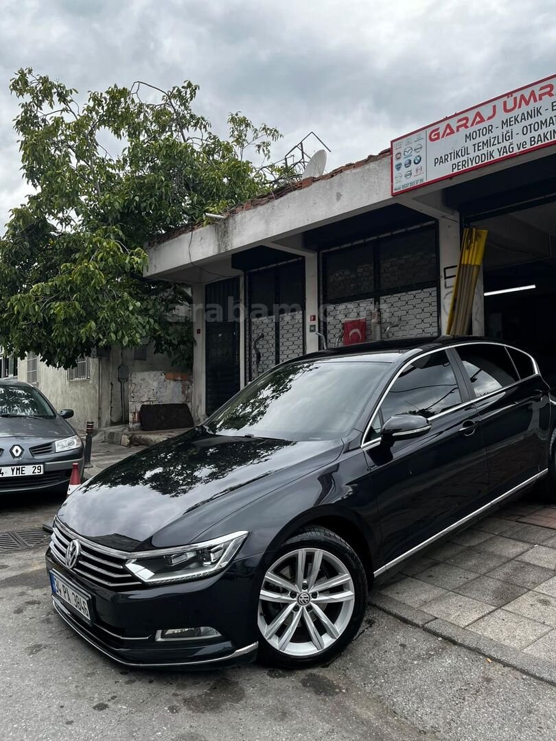 Sahibinden Volkswagen Passat 1.6 TDi BlueMotion Comfortline 2015 Model İstanbul 180.400 km Siyah 6