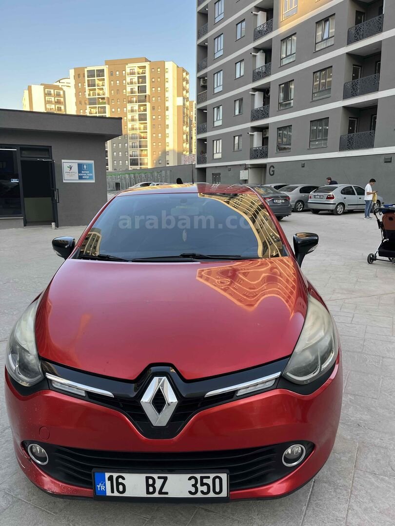 Sahibinden Renault Clio 1.5 dCi Touch 2012 Model Bursa 162.250 km Kırmızı 1