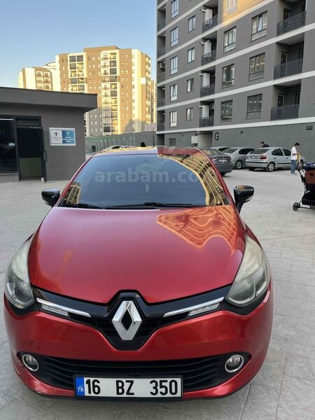 Sahibinden Renault Clio 1.5 dCi Touch 2012 Model Bursa 162.250 km Kırmızı