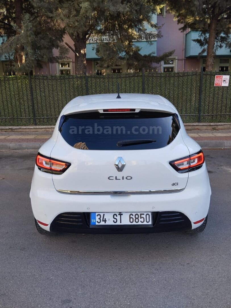Galeriden Renault Clio 1.5 dCi Icon 2017 Model Bursa 114.000 km Beyaz 2
