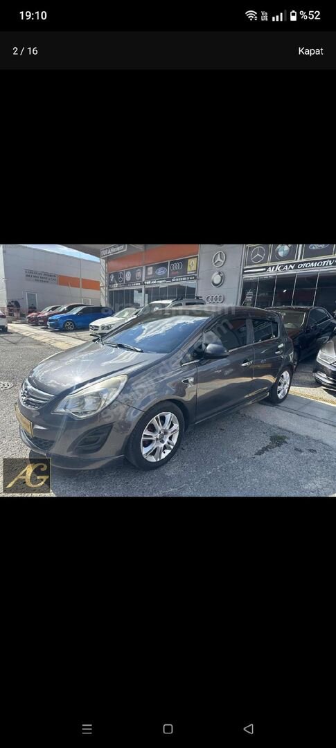 Sahibinden Opel Corsa 1.2 Twinport Essentia 2011 Model 210.913 km Gri 5