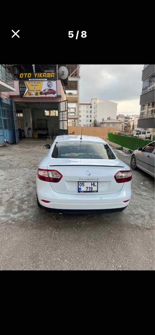 Sahibinden Renault Fluence 1.6 Joy 2013 Model Amasya 412.000 km Beyaz 4
