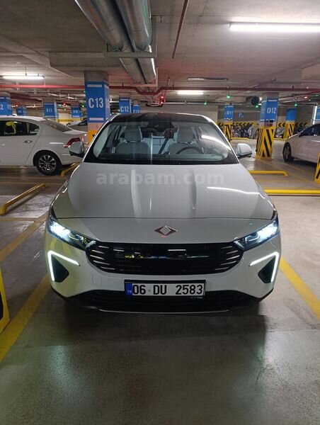 Sahibinden TOGG T10F V2 Uzun Menzil 2026 Model Ankara 9.500 km Beyaz