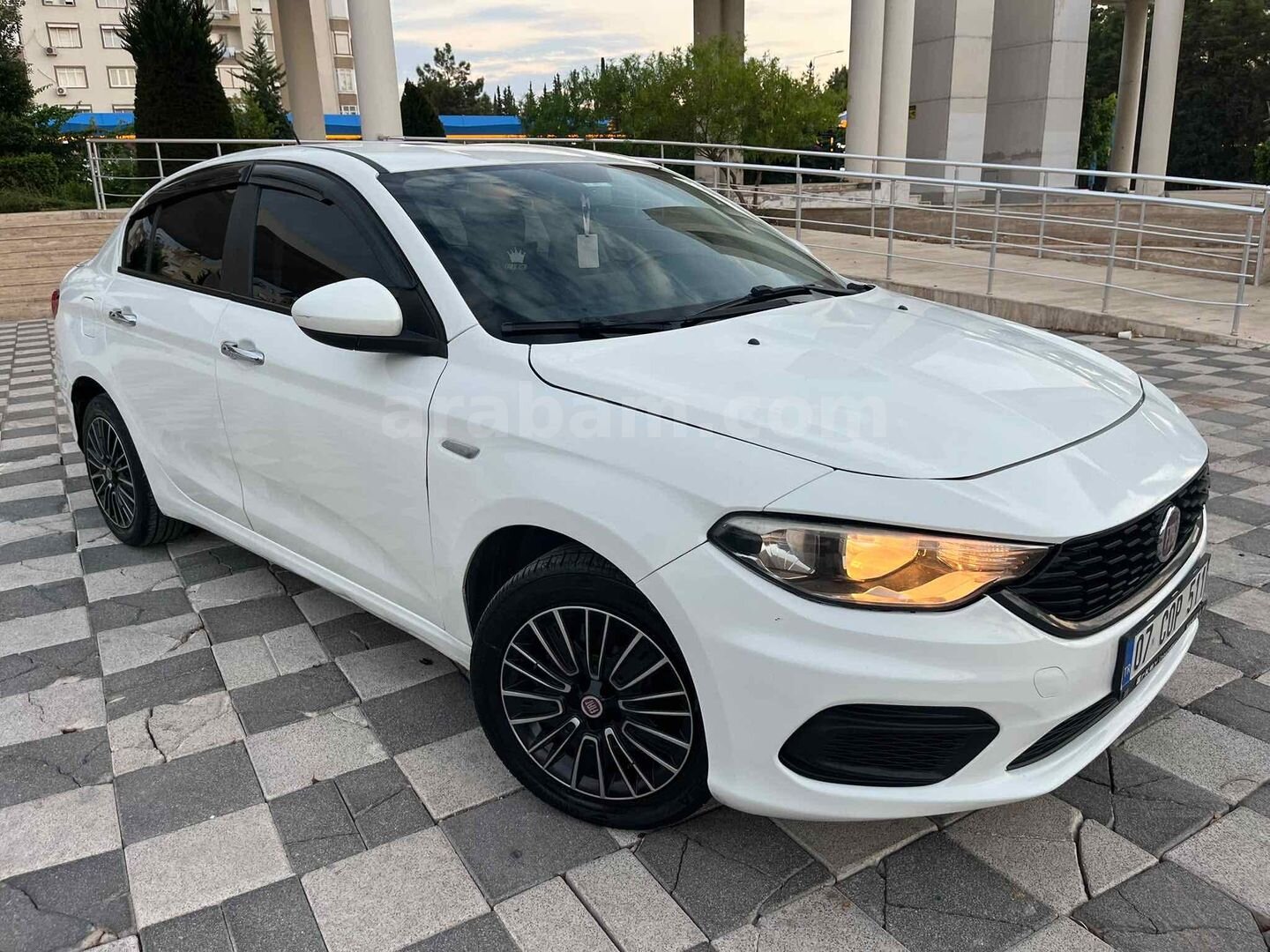 KIREDİ KARTI GEÇERLİ Fiat Egea 1.3 Multijet Easy Plus 2017 Model Antalya 7