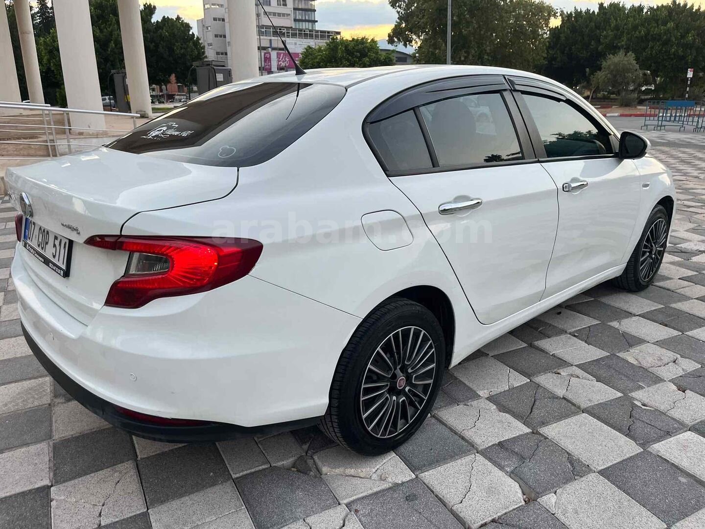 KIREDİ KARTI GEÇERLİ Fiat Egea 1.3 Multijet Easy Plus 2017 Model Antalya 6