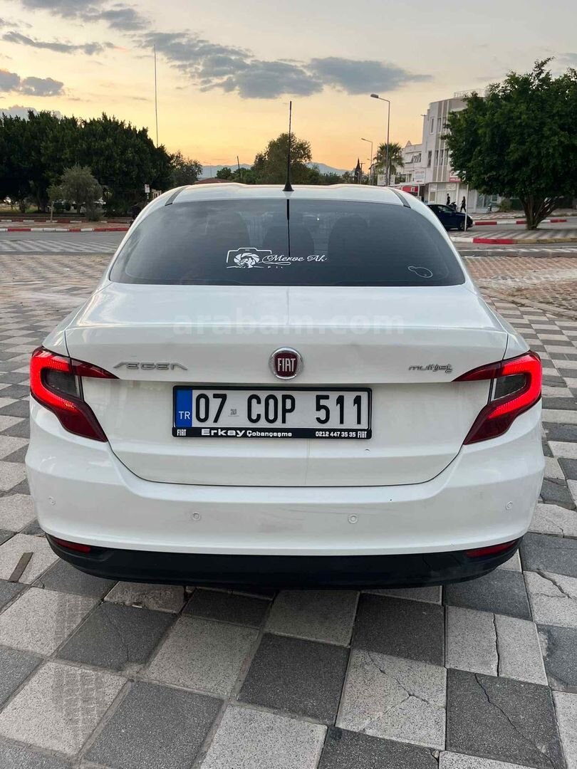 KIREDİ KARTI GEÇERLİ Fiat Egea 1.3 Multijet Easy Plus 2017 Model Antalya 4