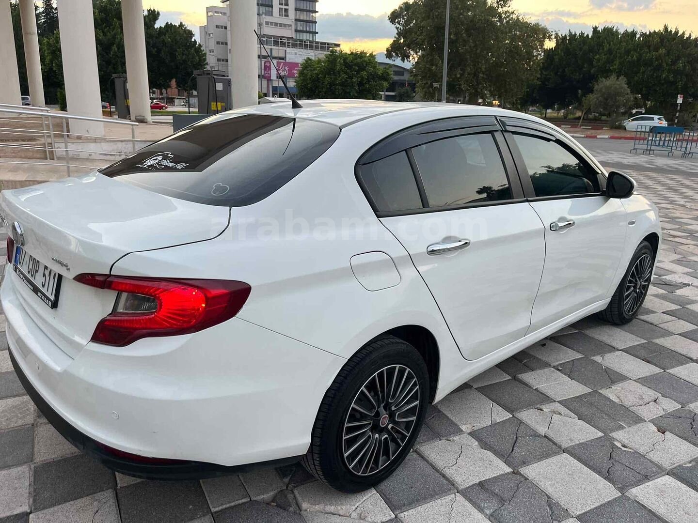 KIREDİ KARTI GEÇERLİ Fiat Egea 1.3 Multijet Easy Plus 2017 Model Antalya 3