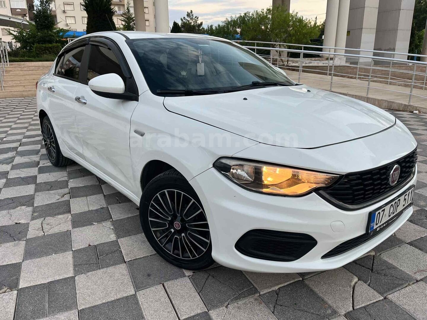 KIREDİ KARTI GEÇERLİ Fiat Egea 1.3 Multijet Easy Plus 2017 Model Antalya 1
