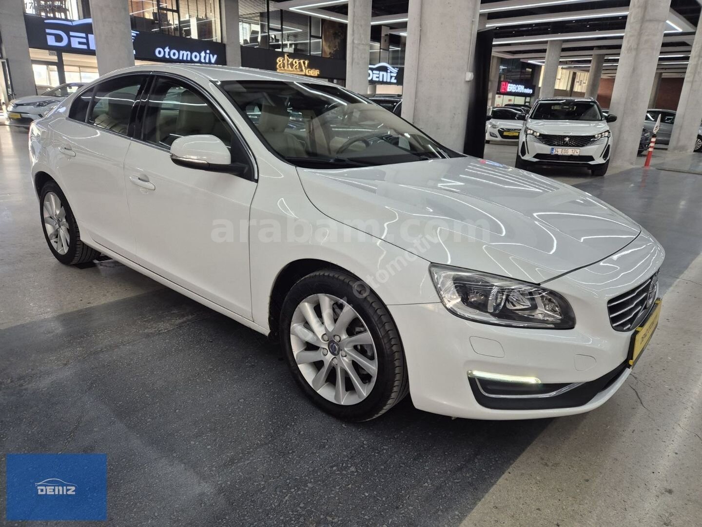2016 ORİJİNAL VOLVO S60 1.5 T3 ADVANCE DERİ/HAYALET/XENON 108 BİNDE 5