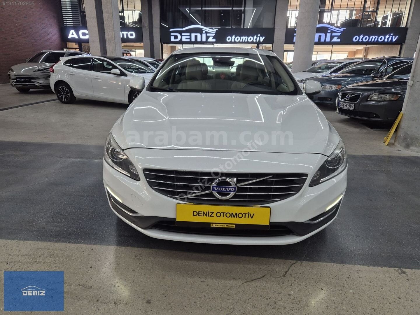 2016 ORİJİNAL VOLVO S60 1.5 T3 ADVANCE DERİ/HAYALET/XENON 108 BİNDE 2