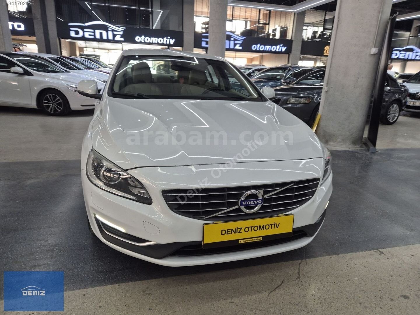 2016 ORİJİNAL VOLVO S60 1.5 T3 ADVANCE DERİ/HAYALET/XENON 108 BİNDE 3