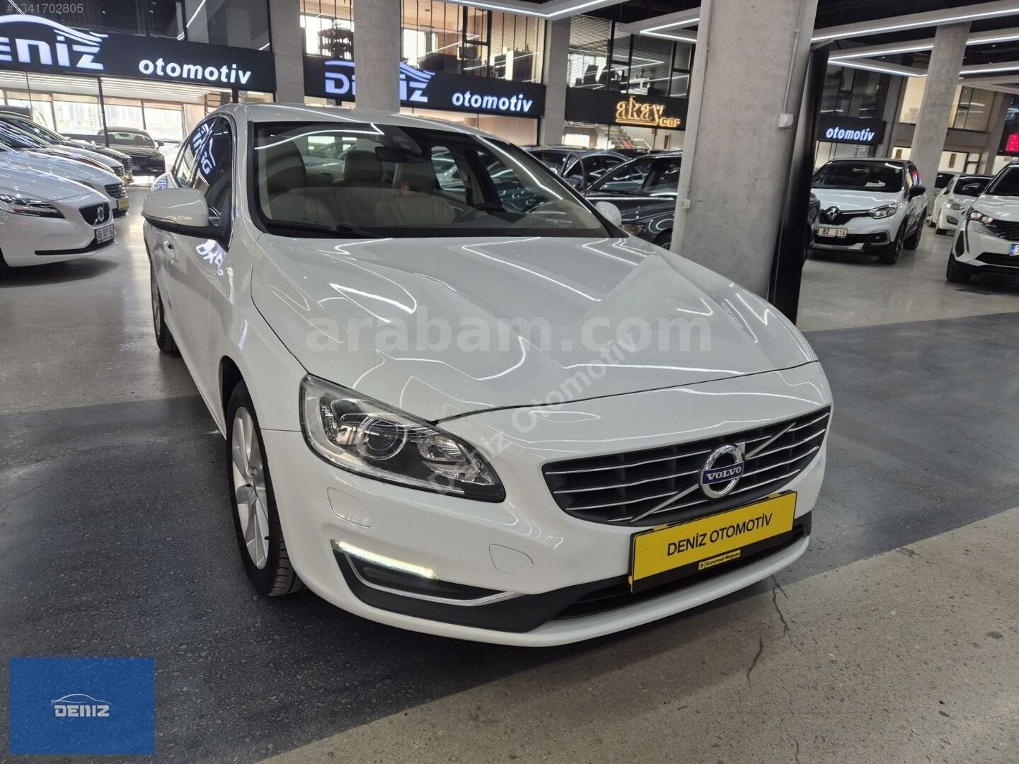 2016 ORİJİNAL VOLVO S60 1.5 T3 ADVANCE DERİ/HAYALET/XENON 108 BİNDE 4
