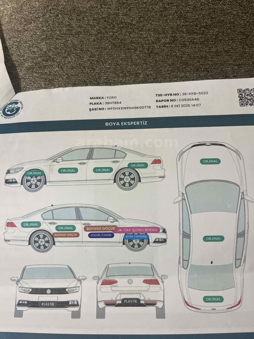 Sahibinden Ford Focus 1.6 TDCi Trend 2010 Model 7