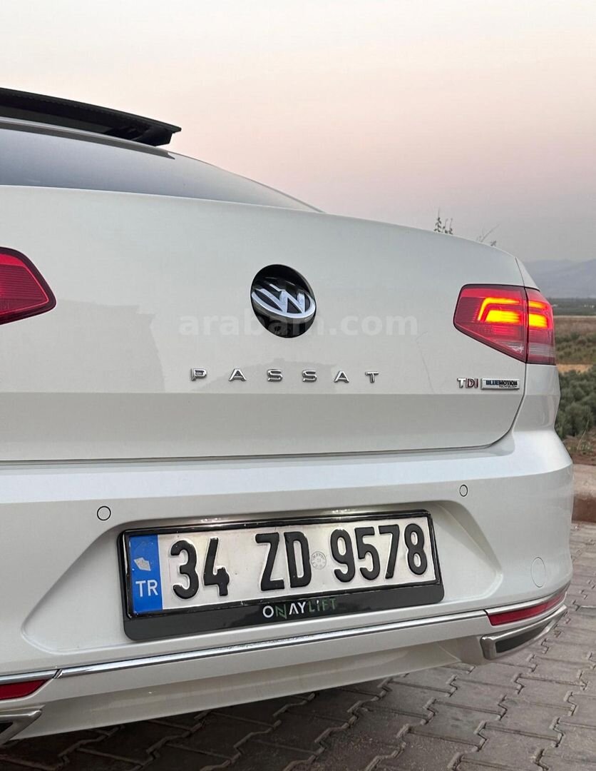 Sahibinden Volkswagen Passat 1.6 TDi BlueMotion Comfortline 2015 Model Şanlıurfa 216.000 km Beyaz 5