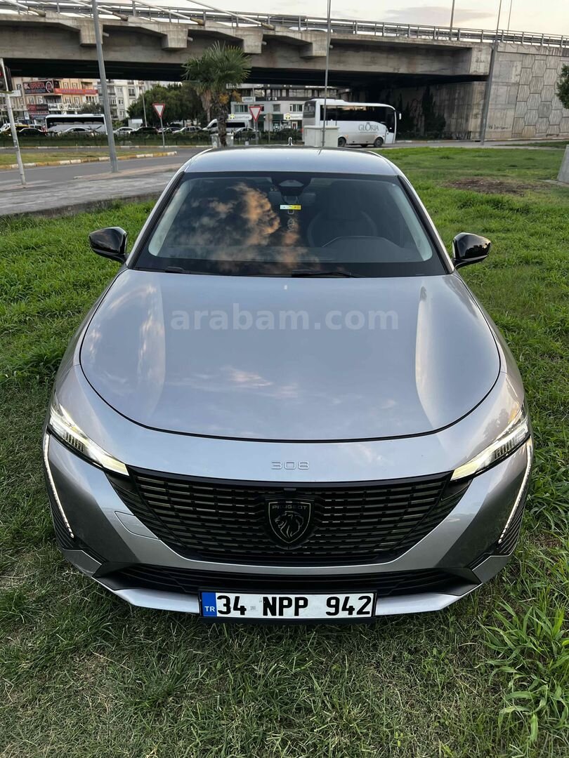 Sahibinden Peugeot 308 1.2 PureTech Allure 2023 Model Antalya 64.000 km Gri 2