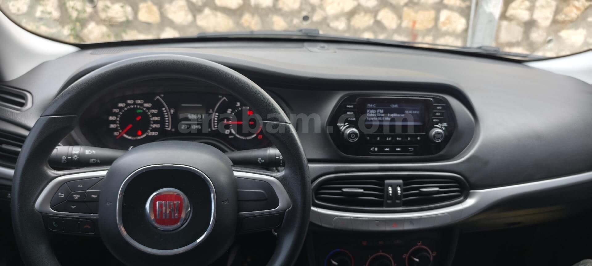 Sahibinden Fiat Egea 1.4 Fire Easy 2020 Model Isparta 58.000 km Beyaz 6